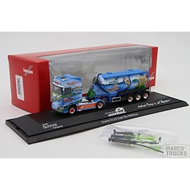 herpa - Scania CS 20 HD eutersilo semi-trailer "jürgen Schmid / oberpfälzer seenland" 122054