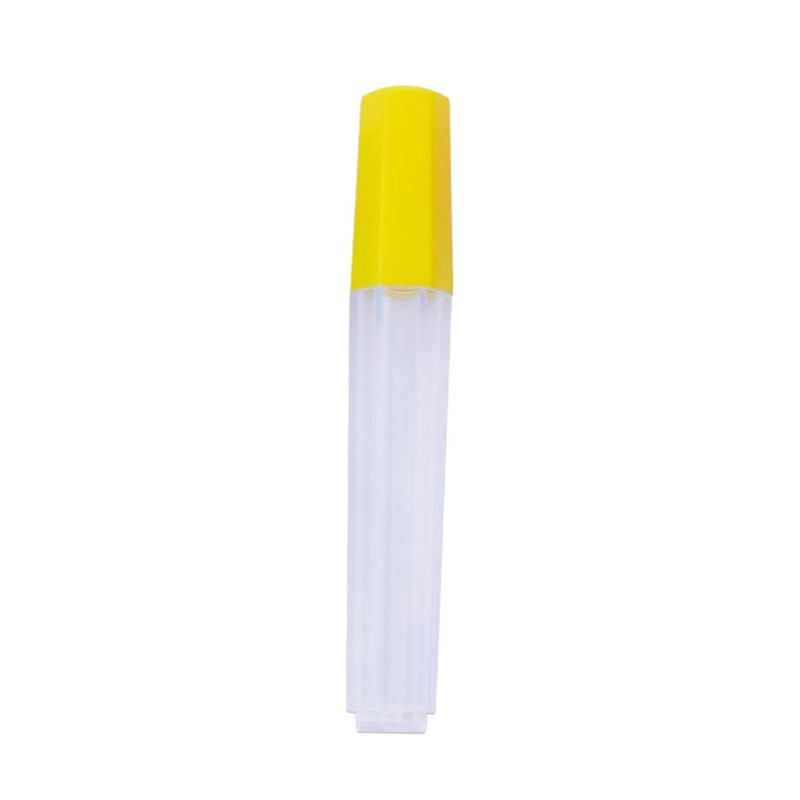 LIFKOME 10pcs Transparent Sealed Tube Needle Holder Storage Bottles for
