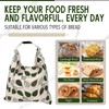 Beeswax Bread Bags for Homemade Sourdough, Sourdough Bread Bag with