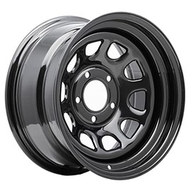 Pro Comp Сustom Wheel Steel - 51 Series Steel Gloss Black Powdercoat 15" x 8", -19 Offset, 5x139.7 Bolt Pattern, 108mm Hub