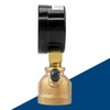 SENCTRL 0-30 Psi Gas Pressure Test Gauge, 2" Dial Size,