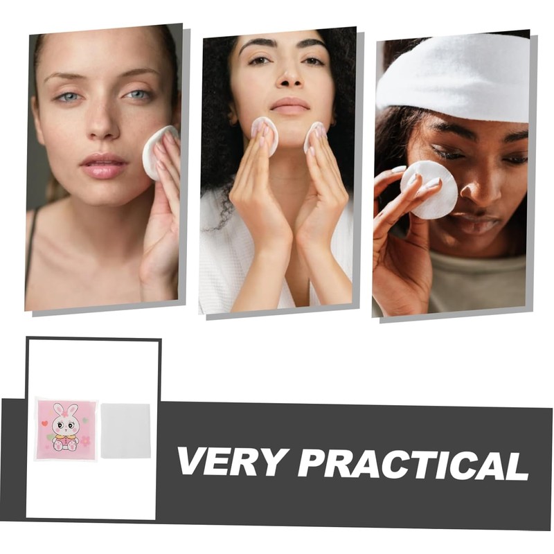 10bolsas Discos Desmaquillantes Faciales Exfoliantes Toallitas Cosméticas Para Viaje