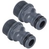 Tap Nipple Connector, 2 Pieces G1/2 Male Thread Quick Connection