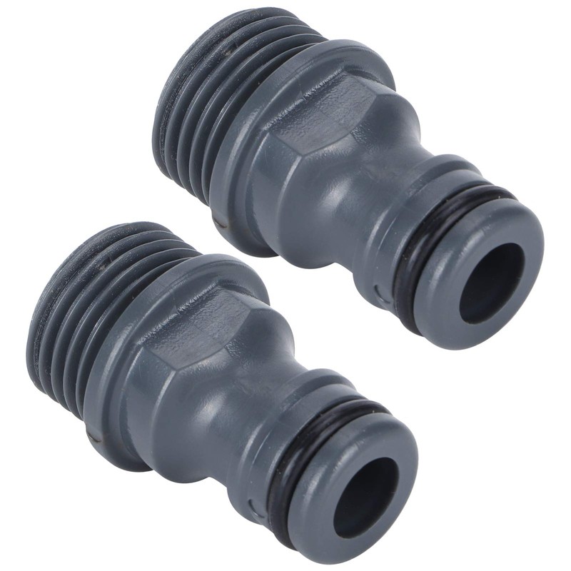 Tap Nipple Connector, 2 Pieces G1/2 Male Thread Quick Connection