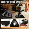 106pcs Oscillating Tool Sanding Kit with 3 Triangle 3 Finger