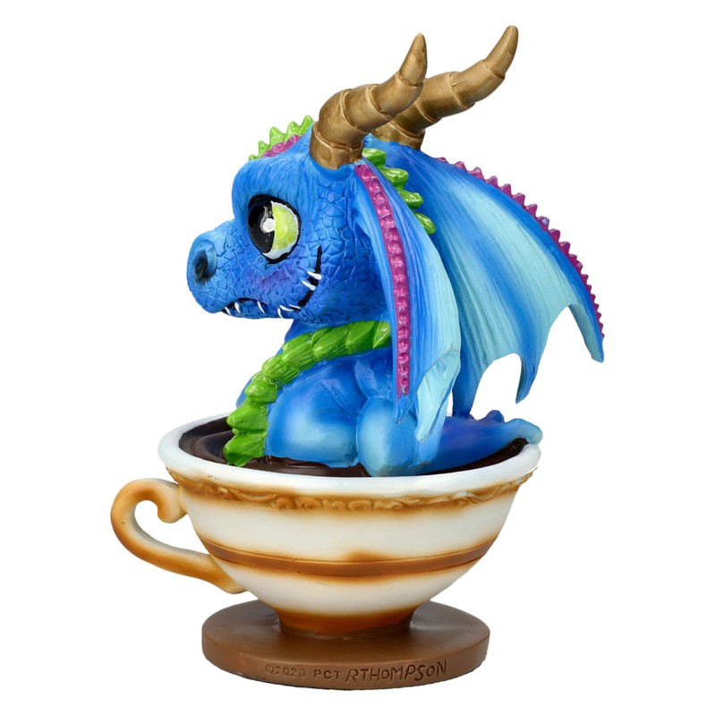 Dragon Figurine in Cup - Tea with Tom by Ruth