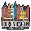 Copenhagen Denmark Sticker 4 Inch - Waterproof Vinyl Decal for