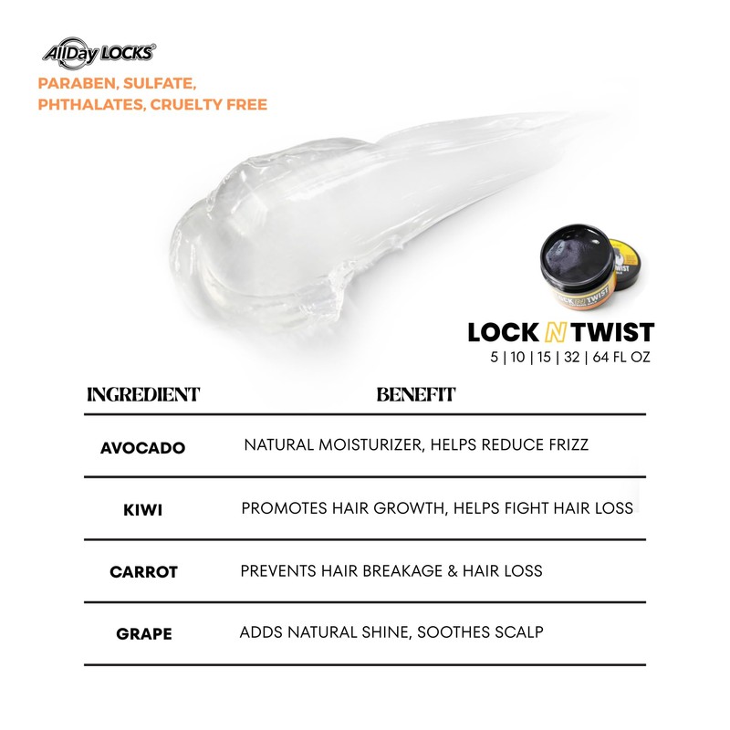 AllDay Locks Lock N Twist (5 oz) | Supreme Hold,