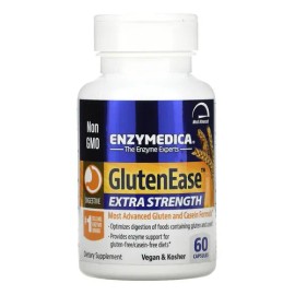 Enzima digestiva extra fuerte Glutenease Enzymedica 60 cápsulas