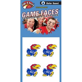 Kansas – Water Based Temporary Spirit Tattoos – 4-Piece – Jay