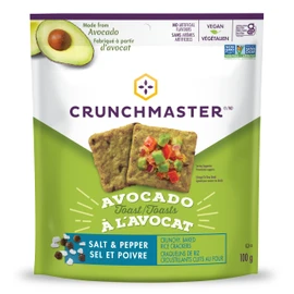 Crunchmaster Avocado Toast - Salt and Pepper (1 pack of 100gr)