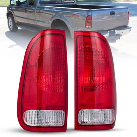 For 1997-2003 Ford F-150 Pair Rear Tail Lights Assembly Unit Styleside | FO2800117 FO2801117 replacement for F85Z-13405CA F85Z-13404CA Driver and Passenger Side