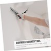 Outanaya 6pcs Stainless Steel Corner Trowel for Drywall Plastering Ergonomic