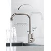Cold Only Water Faucet Single Hole Kitchen Sink Faucet SUS304