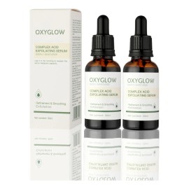 2pcs Suero Exfoliante Con Ácidos Láctico Y Salicílico, Renovación Profunda, Controla Grasa, Reduce Acné Y Mejora Textura De La Piel, 30ml