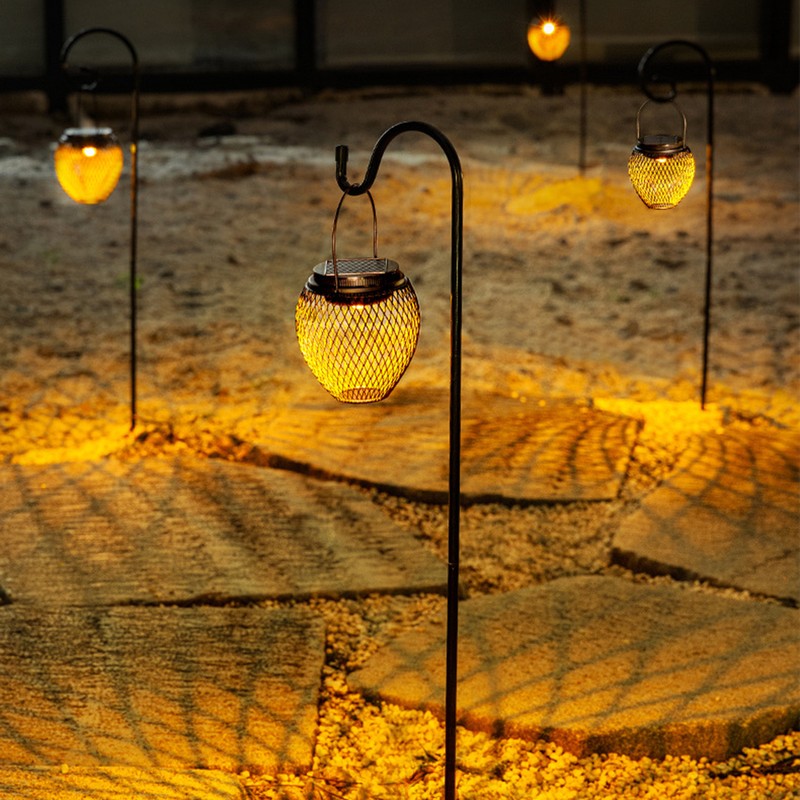 Solar Lantern Outdoor Solar-powered Pendant Light Garden Courtyard Landscape Light