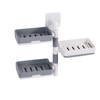 CHEOTIME 3 Tier Soap Dish Holder, Wall Mounted Soap Box
