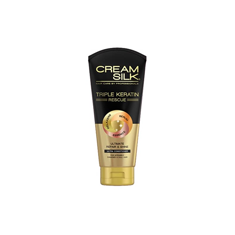 CREAMSILK Triple Keratin Rescue, Ultimate Repair & Shine, 340mL/11.50 fl