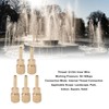 5PCS Fountain Nozzle Fountain Water Spray Sprinkler Head Swimming Pool