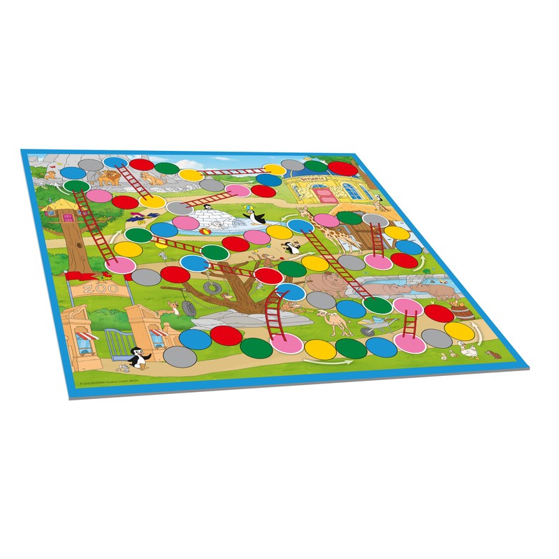 Schmidt Spiele 51280 Benjamin Blümchen Ladder Game, Portable Game in