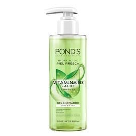 Gel Limpiador Facial Pond's Fruity Hydra Fresh Aloe 200 ml
