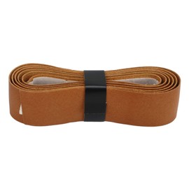 Tennis Grip Tape, 1 m x 25 mm / 3.3 ft x 1.0 inches, Universal Vibration-Absorbing Tennis Racket Grip Tape, Tennis Badminton Racket Leather Grip Overgrip Tape, Replacement Band, Leather,