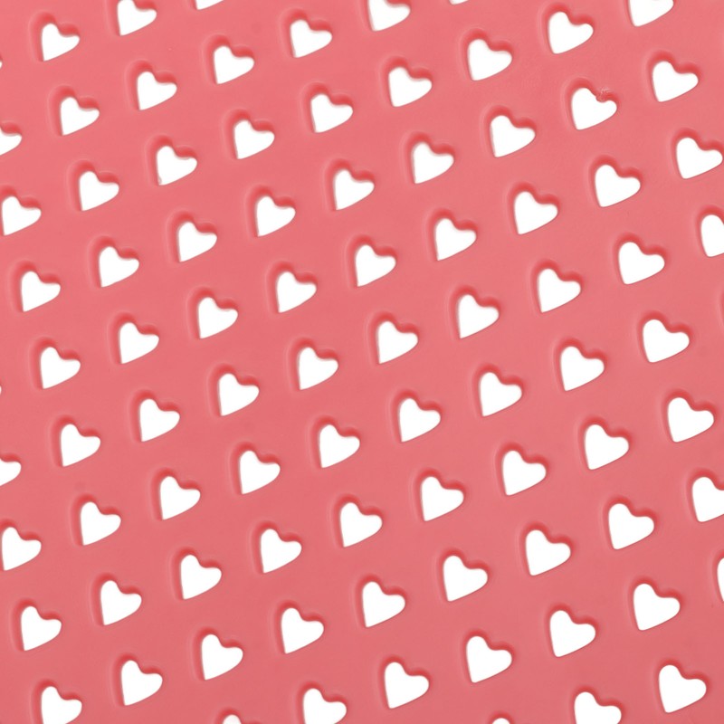 Baby Bath Support Home Foldable Ergonomic Heart Shaped Hollow Pattern