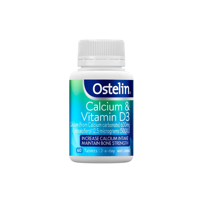 Ostelin Calcium & Vitamin D3 60 Tablets
