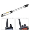 RH770 Dual Band BNC Antenna Extendable Antenna Stainless Steel Radio