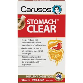 Caruso's Natural Health Stomach Clear 30 Tablets