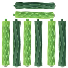 4 Set Rubber Roller Brushes Compatible for iRobot E & I & J Series J8+ i7+ i7 i1 i2 i3 i4 i6 i6+ i8 i8+Plus E5 E6 E7 Vacuum Cleaner Replacement Parts Accessories