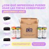 Enco Kit De 4 Tintas Comestibles Para Impresora Enco 250