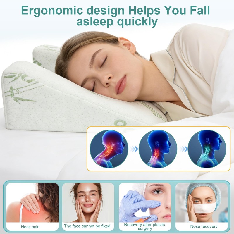 Vanesa Facelift/Rhinoplasty Recovery Pillow, Best Pillow for After Face Lift