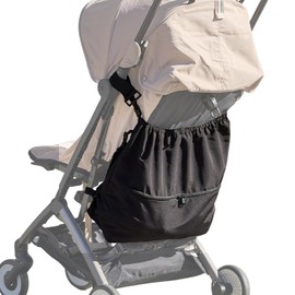 Transforms into a tote with interior and exterior pockets: Stroller Underbag, Bag, Hammock, Luggage Storage, Stroller Underbag, Large Capacity, Fall Prevention, Instruction Manual Included