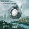 Portable Mini Fan Lightweight Clip On Fan USB Rechargeable Cooling