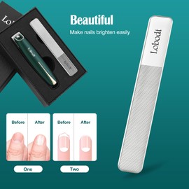 Lobodt Nail Clipper, Anti Splash Nail Clipper,Long Handled Ultra Sharp and Sturdy Stainless Steel Large Toe Nail Clippers with Built-in Nail File, Suitable for Thick Nails