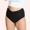 Love Luna Super Period Full Brief, Black / 12/14