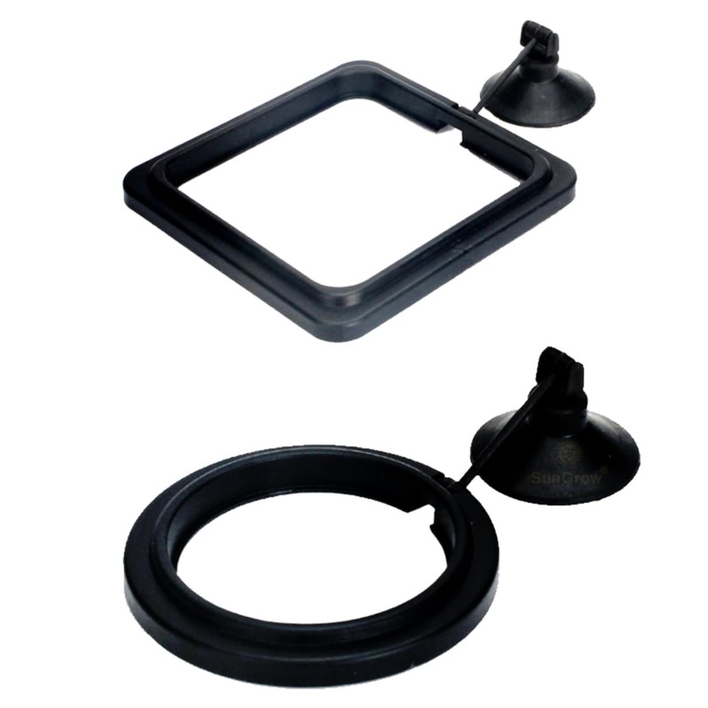 SunGrow 2 Betta Feeding Ring, Prevent Water Turbulence from Washing