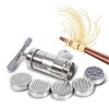 Manual Press Pasta Machine Stainless Steel Hand Wringing Noodles Making