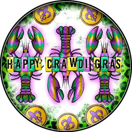 Mardi Gras Wreath Sign, Wreath Sign for Mardi Gras, Let the Good Times Roll, Crawfish Season, Fat Tuesday, Party, Louisiana, Tis the Season