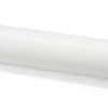 3D Carbon Fiber Textured White Matte Car Vinyl Wrap Sticker