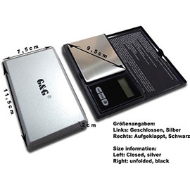 G&G MS-B 1000g/0,1g Taschenwaage Feinwaage Digitalwaage Goldwaage Münzwaage Scale