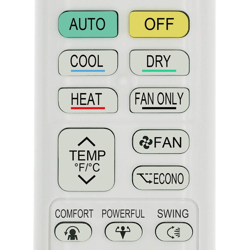 Replacement for Daikin Air Conditioner Remote Control ARC480A1 ARC480A2 ARC480A3