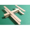 300Pcs Popsicle Sticks, BetterJonny 11cm Natural Wood Craft Sticks Long