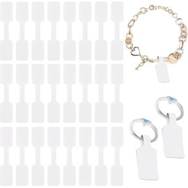 300 Etiquetas Para Precios, Etiquetas Para Joyería, Etiquetas de Papel para Organización de Joyas, Para tiendas y exposiciones, Fácil Aplicación y Rem
