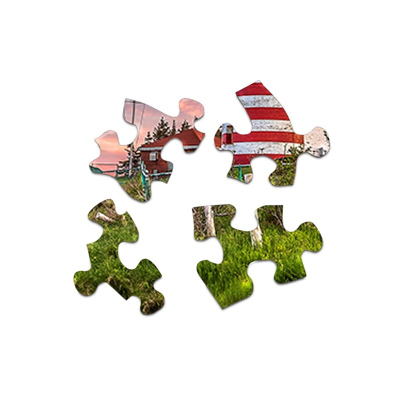 Springbok Puzzles - West Quoddy Head Lighthouse - 1000 Piece