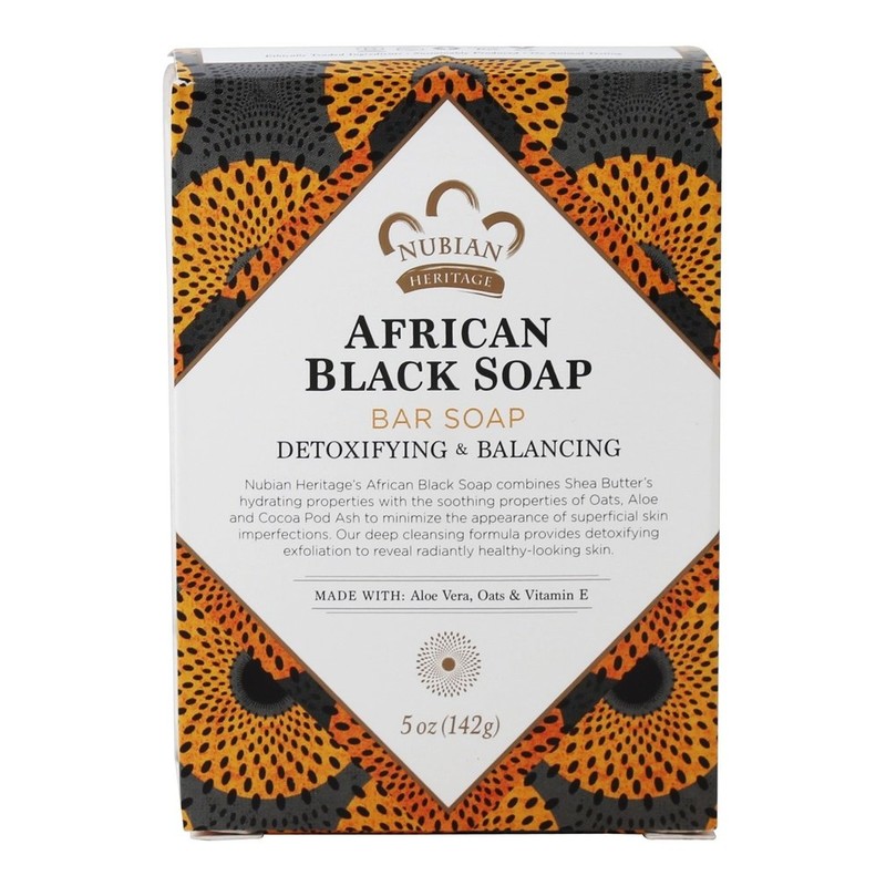 Nubian Heritage Soap Bar, African Black, 5 Ounce