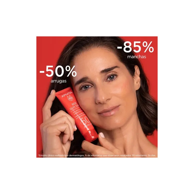 Apivita Bee Sun Safe Crema Antiedad Y Antimanchas Spf50 50ml