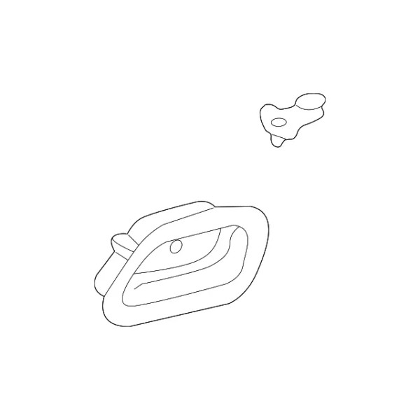 Toyota Genuine 1998-2002 Toyota Corolla - Handle Inside 69206-02050-E0