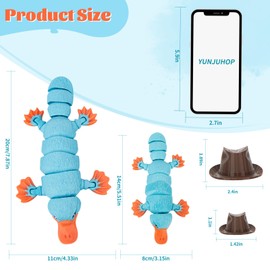 Yunjuhop Model Articulated Platypus,3D Printed Plastic Platypus Figure,Duck with Movable Joints,Flexible Duckbill Statue,Coffee Table Decor,Home Office Bookshelf Decor (1, 6in)